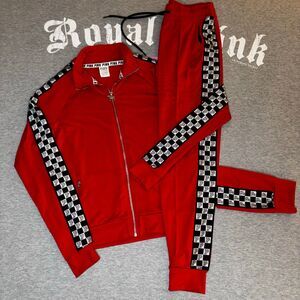 Victoria’s Secret PINK Matching 2-Piece Red Checkered Outfit Set Rare & HTF ✨